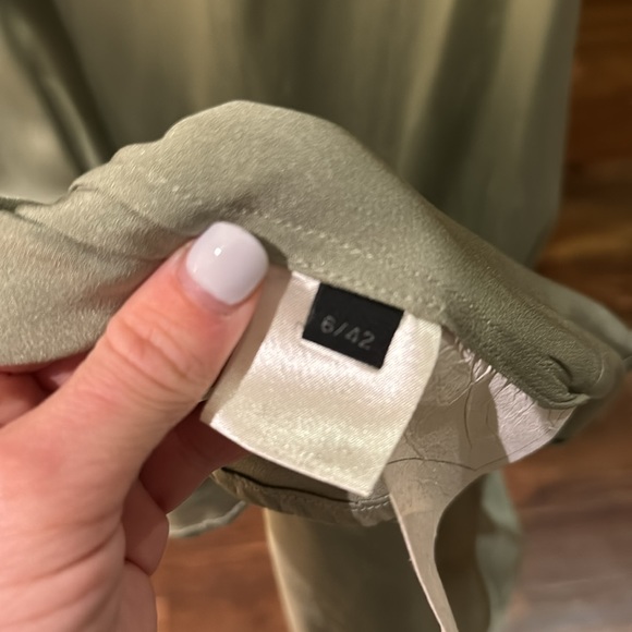 Iconic vintage Calvin Klein corset gown in green size 6 42IT - Picture 9 of 10